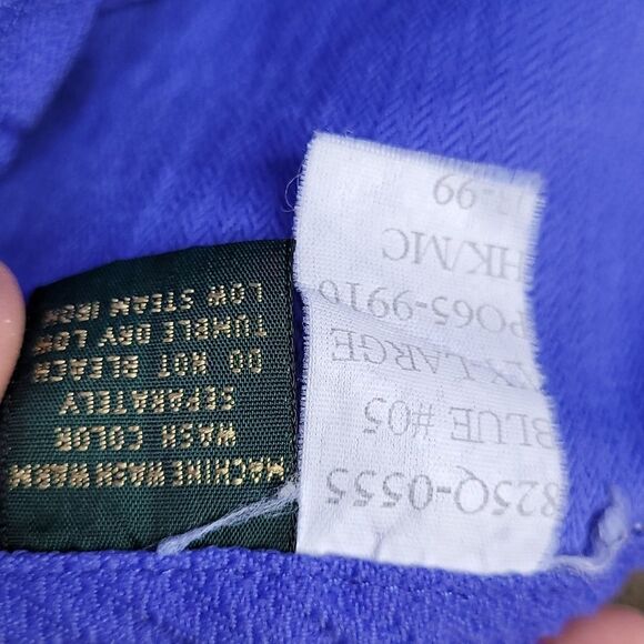 1999 ORVIS Hong Kong VINTAGE Orvis EAGLE NEST LODGE MONTANA FISHING SHIRT XXL - Picture 14 of 16